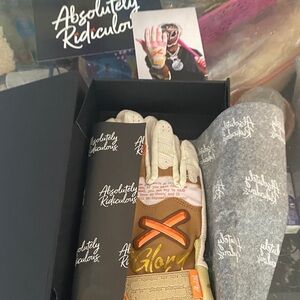 Stylish Batting Gloves with Unique Design by Absolutely Ridiculous